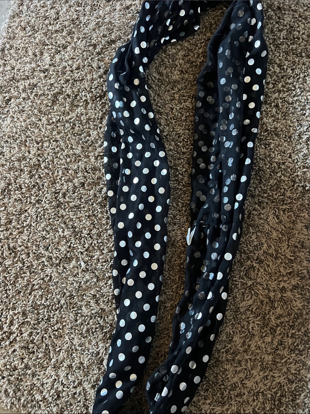 Kids Black Polka Dot Bottoms